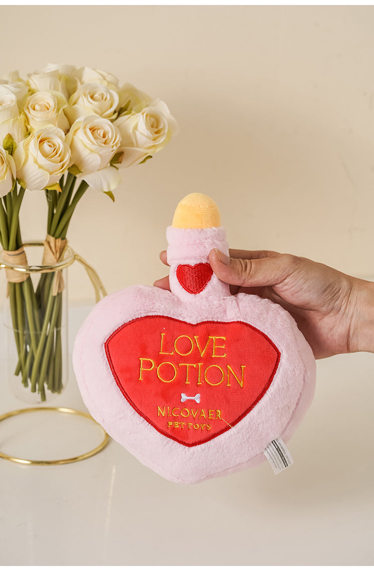 Love Potion Perfume Plush Toy – A Squeaky Fragrance of Fun