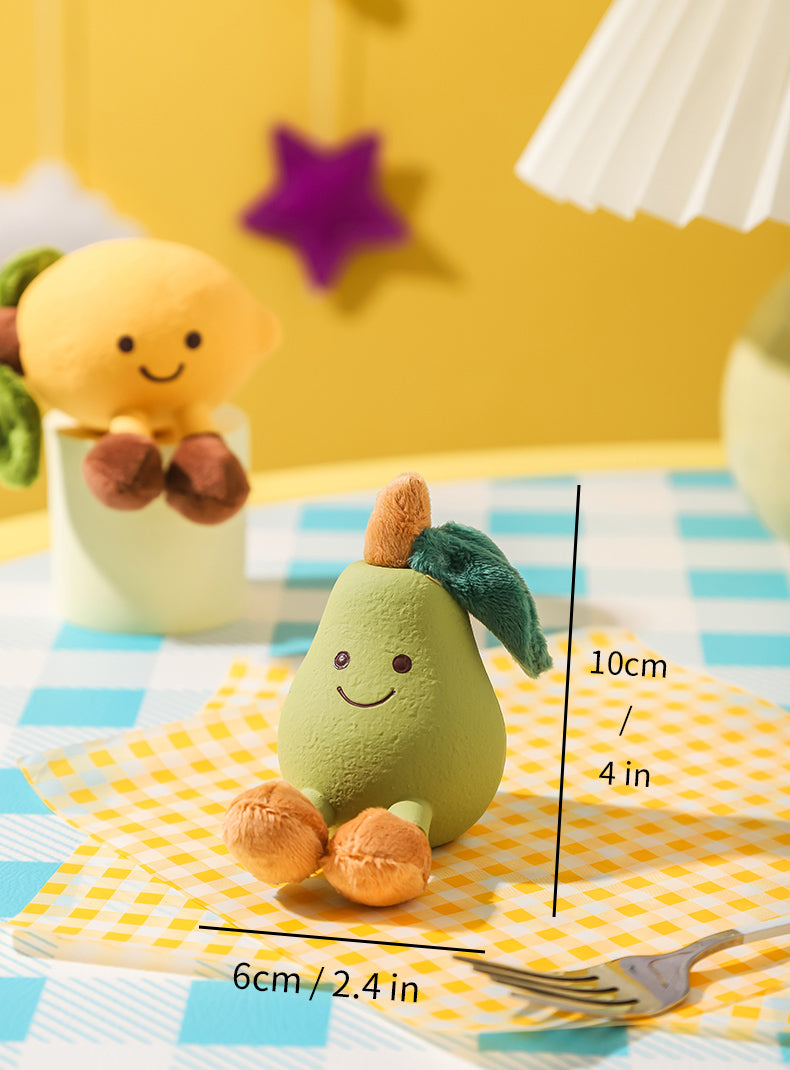 🍋 Mini Fruit Plush Series