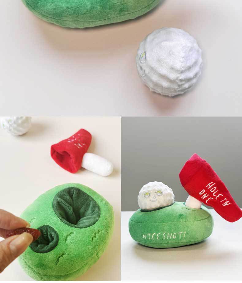 ⛳ Hole-in-One Plush Golf Pet Toy – Perfect for Playtime Fun!