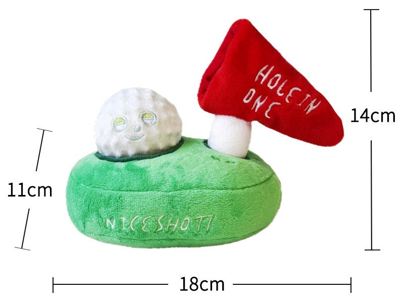 ⛳ Hole-in-One Plush Golf Pet Toy – Perfect for Playtime Fun!
