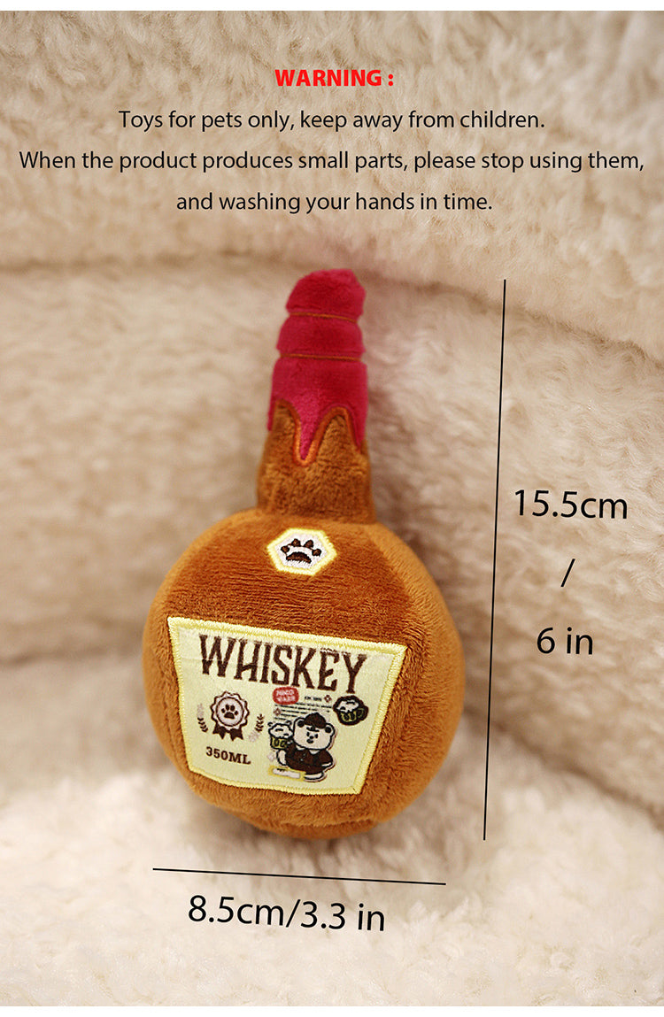 🐾 Cheers to Playtime! Pet Drink Series Toys 🍺☕