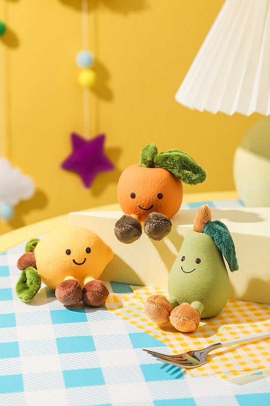 🍋 Mini Fruit Plush Series
