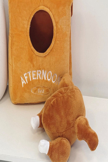 🍗 Plush Roast Chicken Hide-and-Seek Toy – A Deliciously Fun Treat for Your Dog!