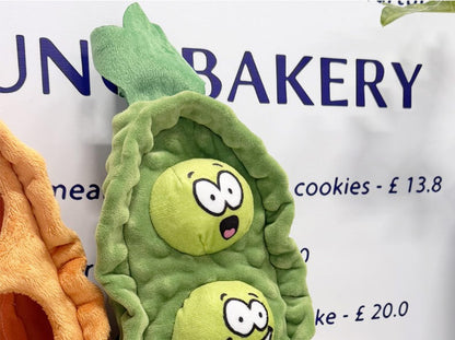 Plush Pea Pod Toy – The Cutest Playmate for Your Pet! 🐶🐾