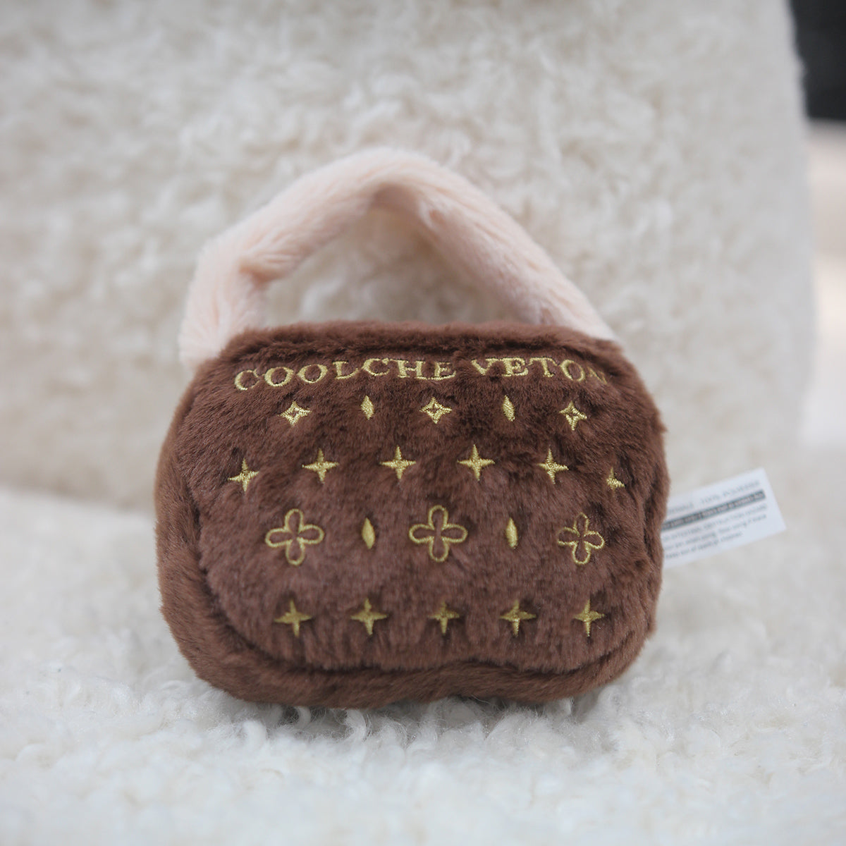 👜 Stylish Plush Toy Set – Playful &amp; Fun for Trendy Pups