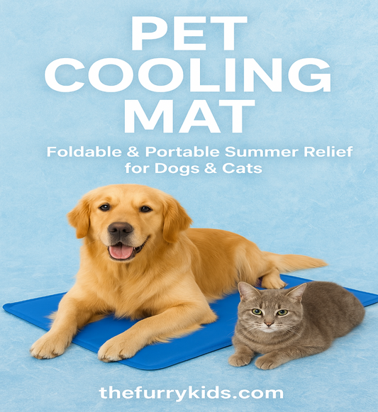 Pet Cooling Mat – Foldable, Portable & Easy-to-Clean Summer Relief for Dogs & Cats